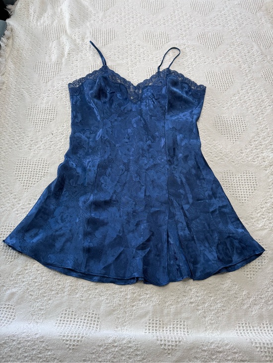 Lingerie Cacique Other - Lingerie Cacique Blue Lacey Nightie Slip Dress (8)